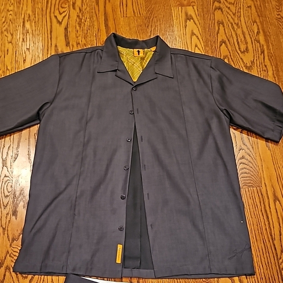 Grey Two-Piece Suit Set - Picture 2 of 4